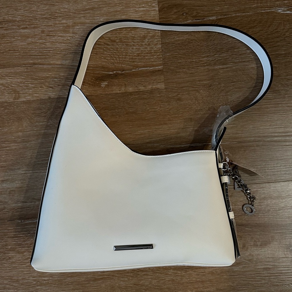 Brand New White Asymmetrical Purse